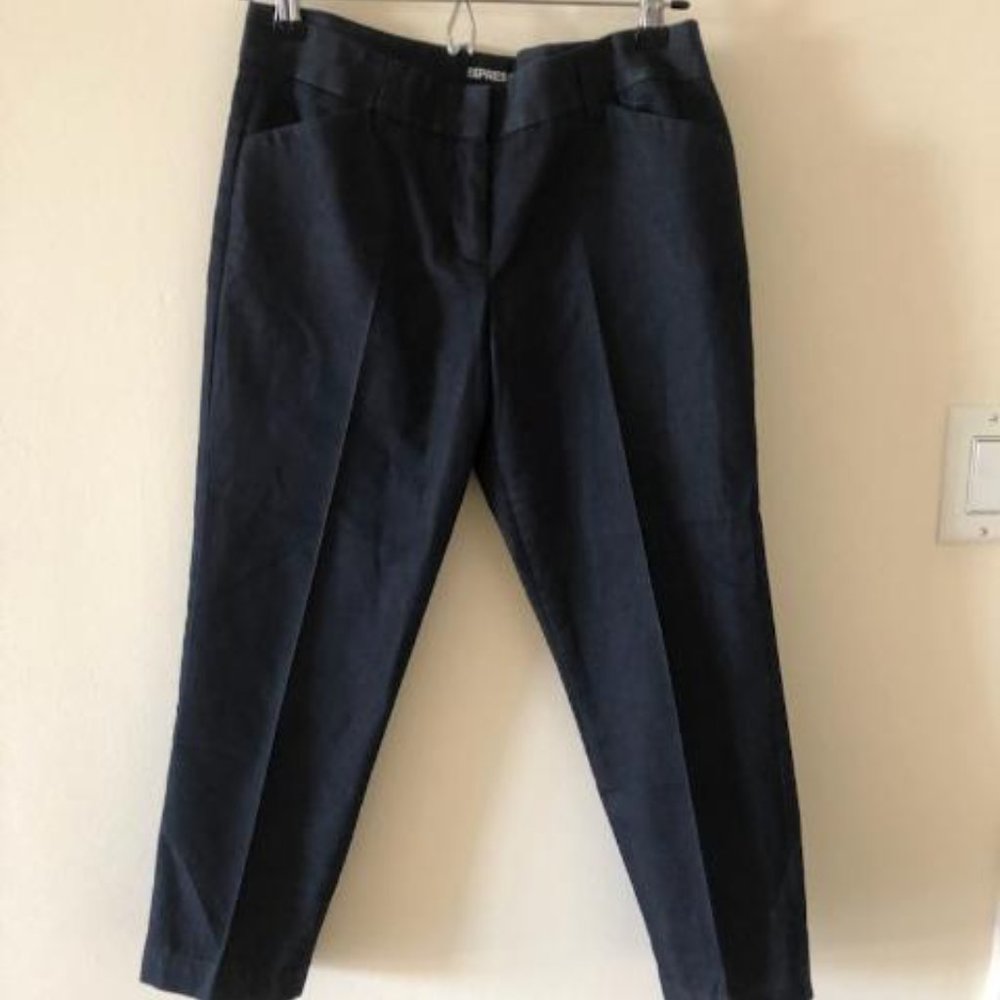 Express "editor" denim ankle pants - Picture 2 of 5